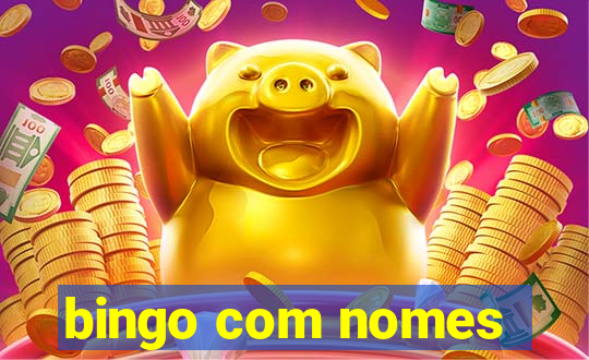 bingo com nomes